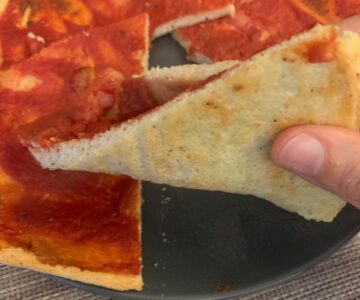 Pizza rossa paleo chetogenica
